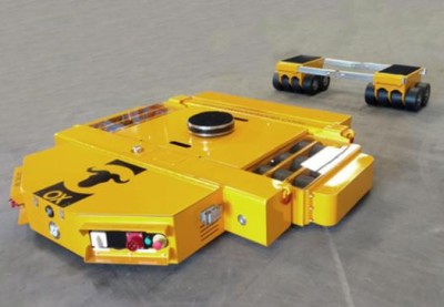 Cărucioare autonome pentru manipularea produselor agabaritice