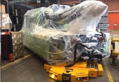 Cărucioare autonome pentru manipularea produselor agabaritice