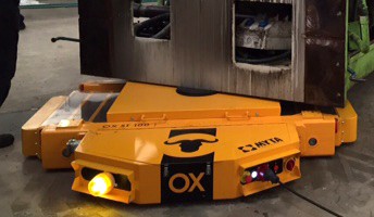 Cărucioare autonome pentru manipularea produselor agabaritice