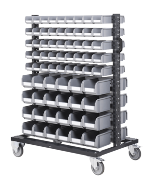 Cărucioare tip fagure pentru magazii de mentenanță