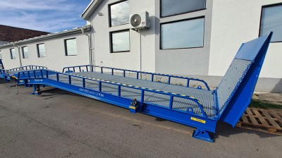 Rampe mobile pentru încărcarea cu motostivuitorul direct în camioane