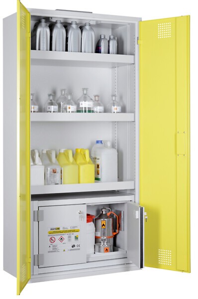 Dulapuri depozitare substanțe periculoase cu temperatură controlată