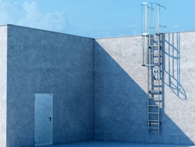Scări de acces pe acoperiș